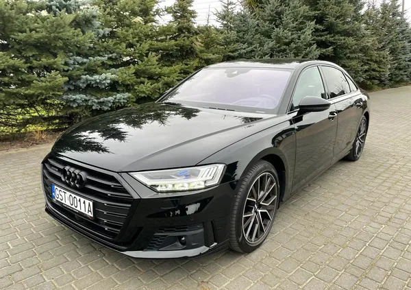 audi Audi A8 cena 336000 przebieg: 53246, rok produkcji 2020 z Skórcz